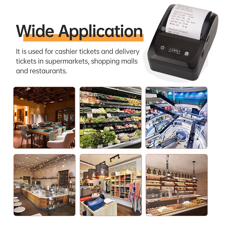 Hva brukes en kvitteringsskriver til?