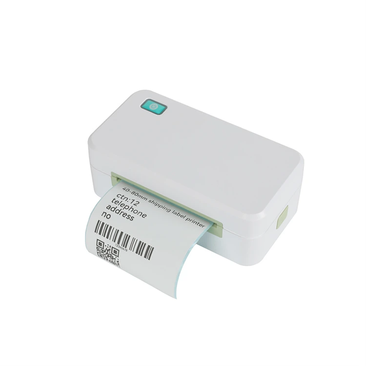 80 mm termisk blekkfri etikettmaskin